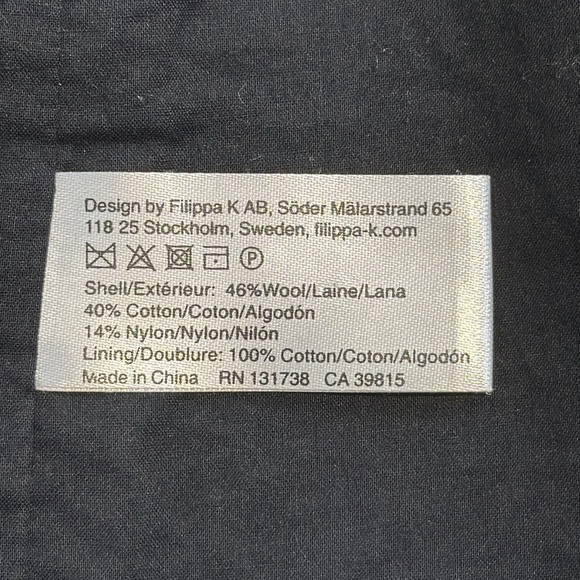 Filippa K Grey Blazer Size Small - Picture 7 of 8